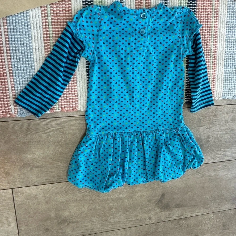 Y2K Vintage Dora the Explorer Baby Toddler Girl Long Sleeve Dress Tunic 18 Month